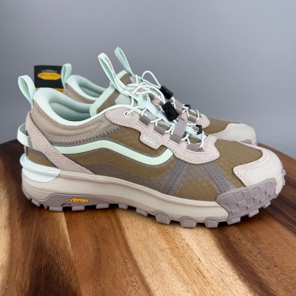 Vans Crosspath XC MTE Vibram Women's Size 10 Hiking Shoes Beige/ Mint Green NEW